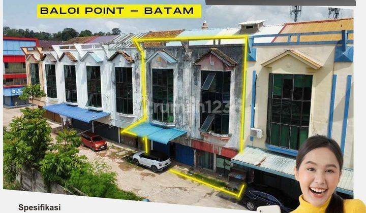 2 Unit ruko 3 Lantai Seharga Ruko 2 Lantai Baloi Point 2