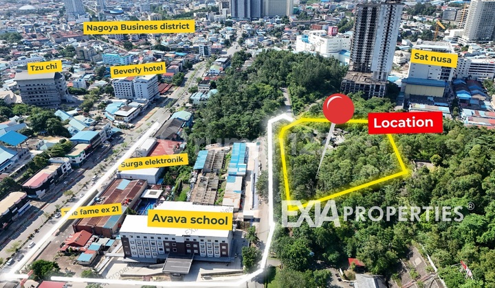 Prime 1.1 Hectare Land in the Heart of Nagoya Baloi Indah City