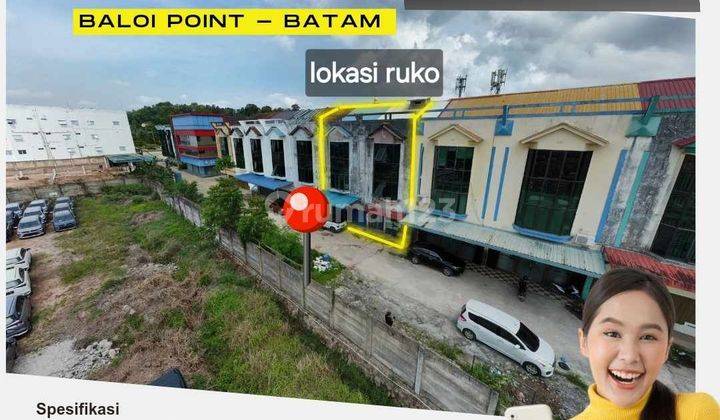 2 Unit ruko 3 Lantai Seharga Ruko 2 Lantai Baloi Point 2