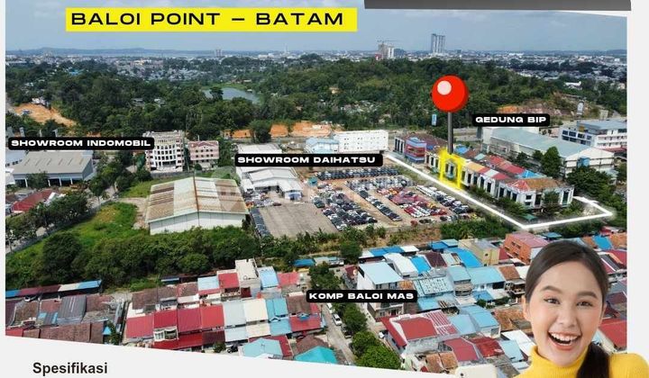 2 Unit ruko 3 Lantai Seharga Ruko 2 Lantai Baloi Point 2 Unit ruko 3 Lantai Seharga Ruko 2 Lantai Baloi Point