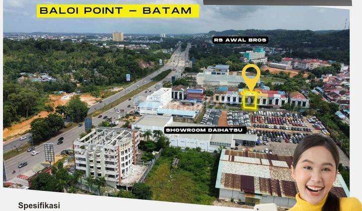 2 Unit ruko 3 Lantai Seharga Ruko 2 Lantai Baloi Point 1