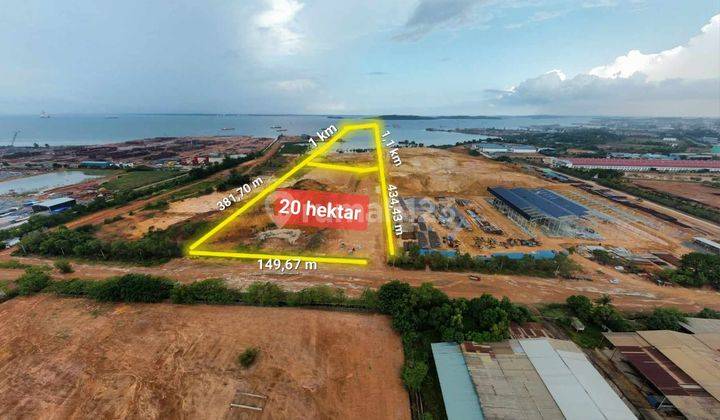 Kavling 20.5 Hektar Untuk Industri Shipyard Kabil 2