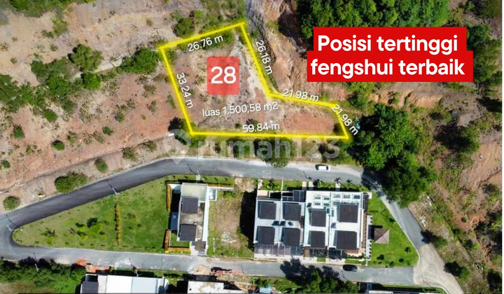 Lot 1500 SQM Golf View Best Highest Position In Sukajadi Lot 1500 SQM Golf View Best Highest Position In Sukajadi