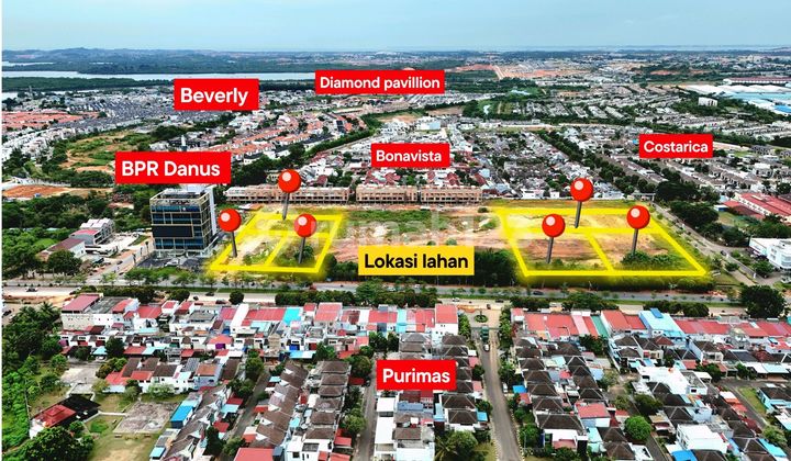 6 Kavling Komersial Bisnis Premium Satu Satunya Di Batam Kota