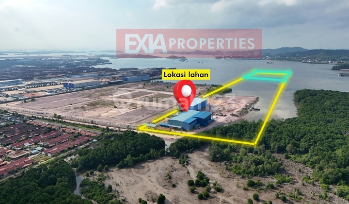 Shipyard Land 13.8 Hectares Ready to Operate Uncang Batam