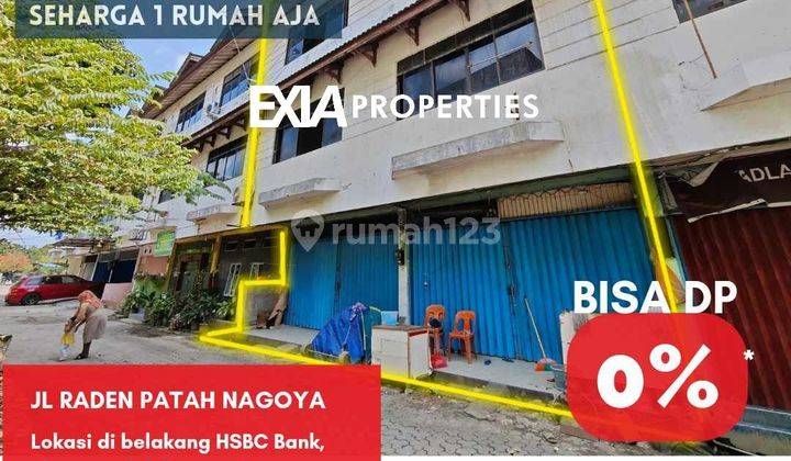 2 Unit Ruko 3 Lantai Harga 1 Unit Nagoya Dekat Bank HSBC  2