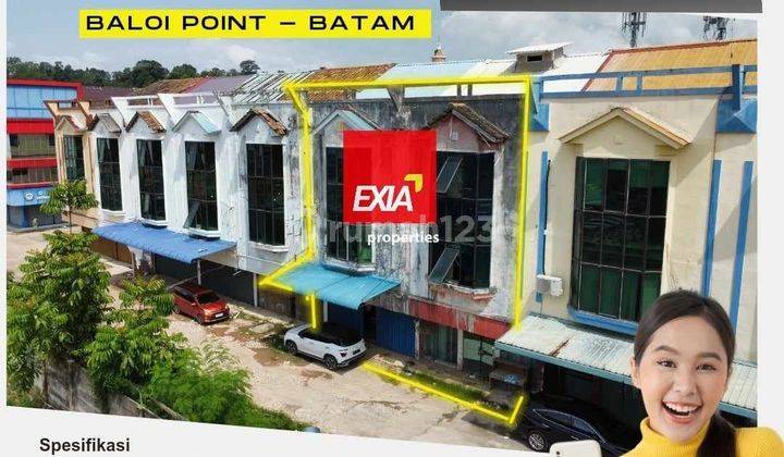 2 Unit ruko 3 Lantai Seharga Ruko 2 Lantai Baloi Point 2