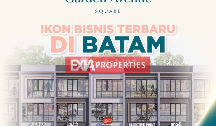 Ruko 2 Lantai Terbaru garden avenue Square Satu Satunya  1