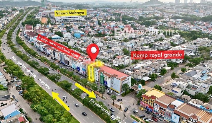 Ruko 4 Lantai Ring 1 Mahkota Raya Pusat Bisnis Dan Bank