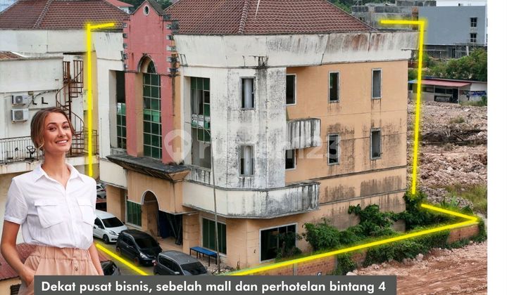 3-Story Former Office Building 450M2 Batam Centre Priced as 1 Shop-House