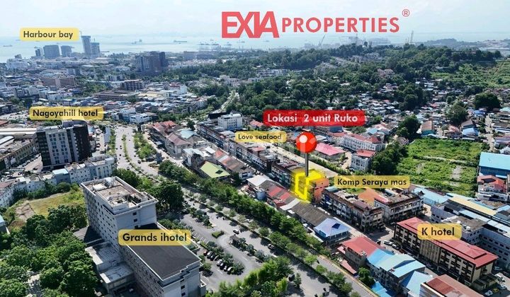 2 Units of 4-Storey Shophouses Seraya Mas Opposite Nagoyahill Mall 1