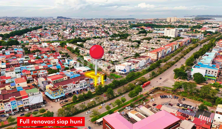 2 Units of 3-Story Shophouses in the Best Position at Mahkota Raya Batam Centre 2