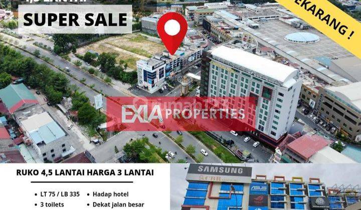 Ruko 4.5 Lantai Nagoyahill Mall Dekat Jalan Besar Bagus 1