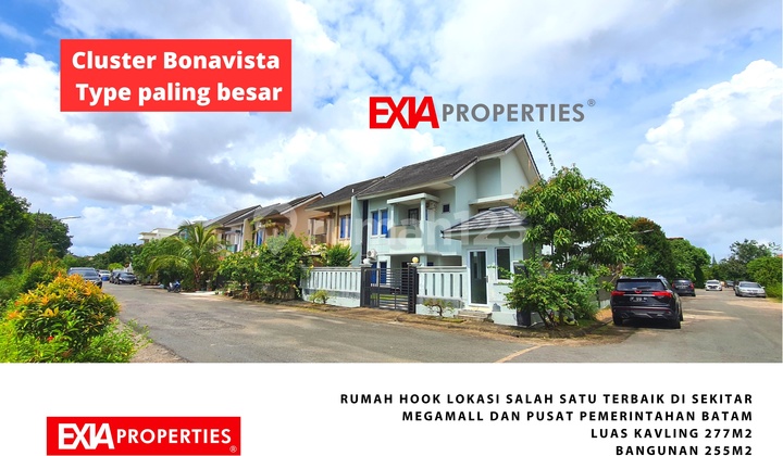 Rumah 2 Lantai Hook 277 M2 Bonavista 1/2 Harga Rumah Baru