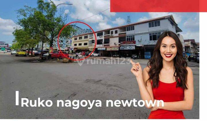 2 Unit Ruko 3 Lantai Nagoya Newtown Ramai Siang Malam 2