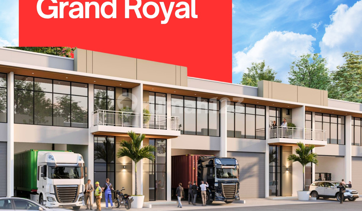 Gudang Baru Grand Royal Bandara Depan Row 200 Hang Nadim Batam