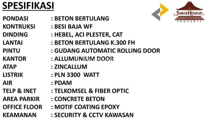 Gudang Kantor Multiguna Luas 600 Meter di Banten 17