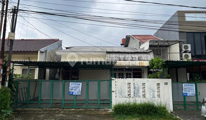 For Rent House in Bintaro Utama Sector 2 Strategic by the Main Road 2