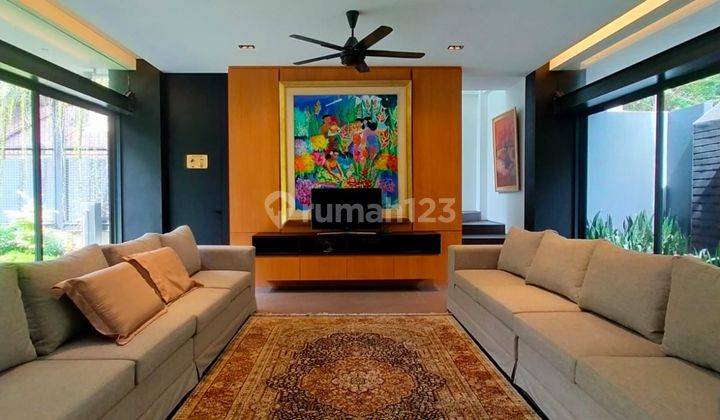 Rumah Baru 2lantai Modern Tropical di Area Premium Brawijaya 2