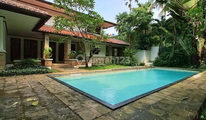 Tropical Modern 2 Lantai Dalam Cluster Dengan Pool Lebak Bulus 1