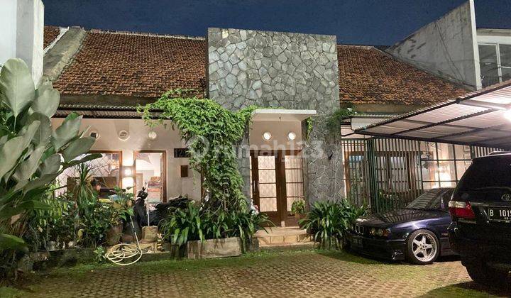 Rumah 1lantai cocok untuk kantor dan bisnis resto prapanca jaksel 1