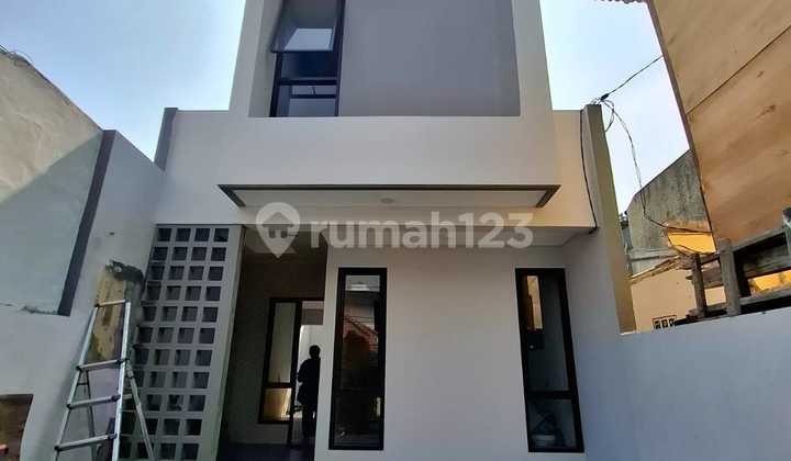 rumah baru 2lantai minimalis lokasi strategis kayu putih jaktim 1