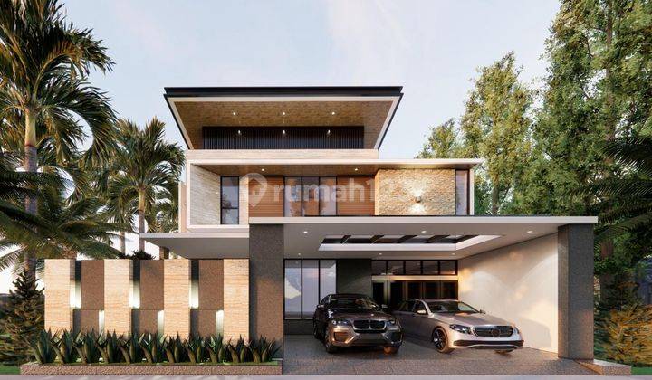 Rumah Baru 2lantai Lokasi Premium Dengan Kolam Renang Keb Baru 2