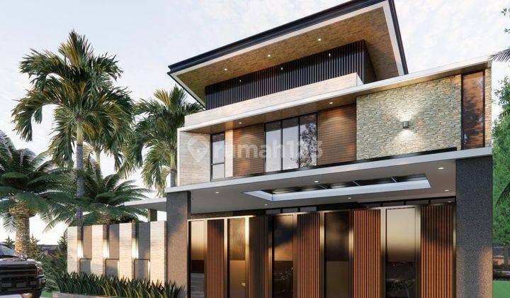 Rumah Baru 2lantai Lokasi Premium Dengan Kolam Renang Keb Baru 1