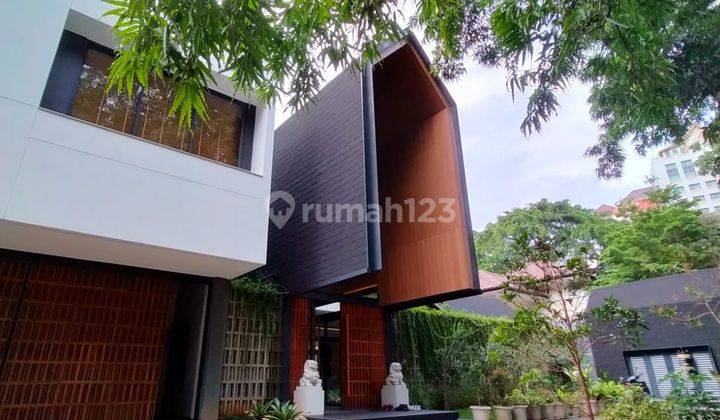 Rumah Baru 2lantai Modern Tropical di Area Premium Brawijaya 1