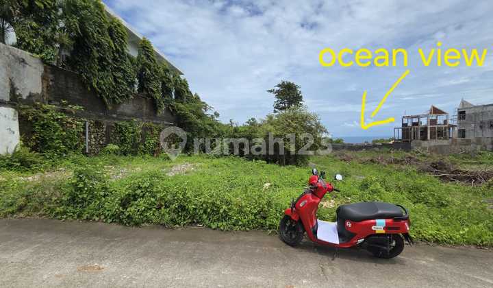 Land 500 M² Sea View in Ungasan, South Kuta