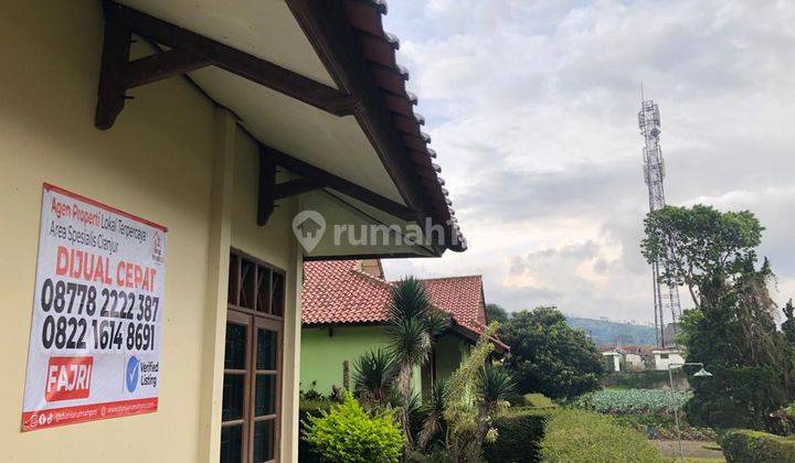 Villa Nyaman Siap Huni 670m2 Posisi Hook di Bougenville Puncak  1