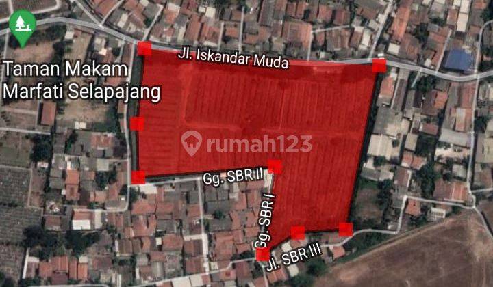 Dijual Tanah Dekat Bandara Soeta Zona Pergudangan 1