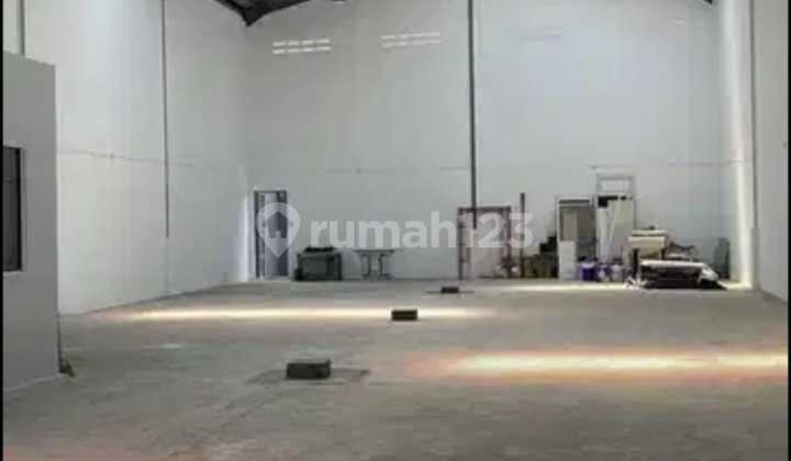 Dijual Gudang Design Modern  Kawasan Pergudangan Angkasa Teluk Naga Banten