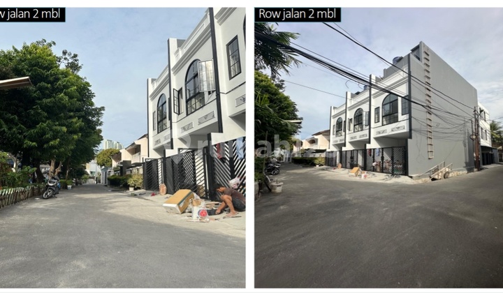 Dijual Rumah Baru di Jl Dukuh Barat Kel Tanjung Duren Utara Jakarta Barat