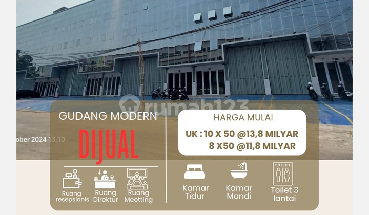 For Sale Modern Warehouse Hs198 West Jakarta Industrial Area For Sale Modern Warehouse Hs198 West Jakarta Industrial Area