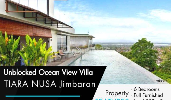 Villa 650 M Unblocked View di Jl Tiara Nusa Jimbaran 1