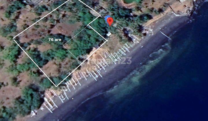 Beach Front Shm Los Beach Land for Sale Cheap in East Bali 1