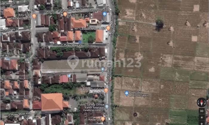 Tanah Buc Sisi Jalan Raya Utama Pedungan Denpasar Selatan Bali 23