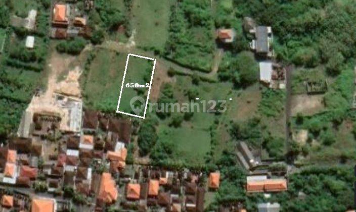 Shm 650m2 land for sale cheaply in Ungasan Bali 1