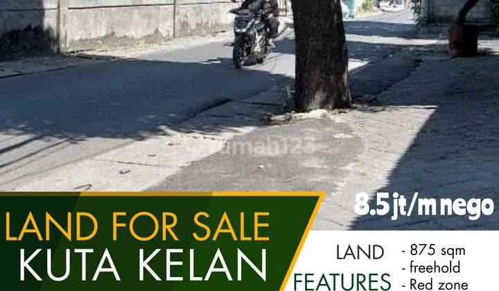 Cheap land under the market on the outskirts of Kuta Main Street 2