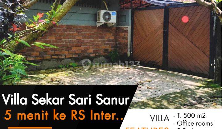 Rumah Villa Murah di Sanur Bali Bawah Pasar 1