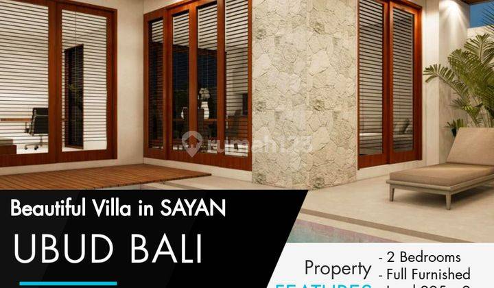 Villa di Jalan Raya Sayan Ubud Bali, Gianyar 185 m SHM 1