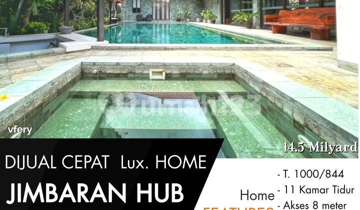 Rumah Mewah Furnished Bawah Pasar di Jimbaran 2