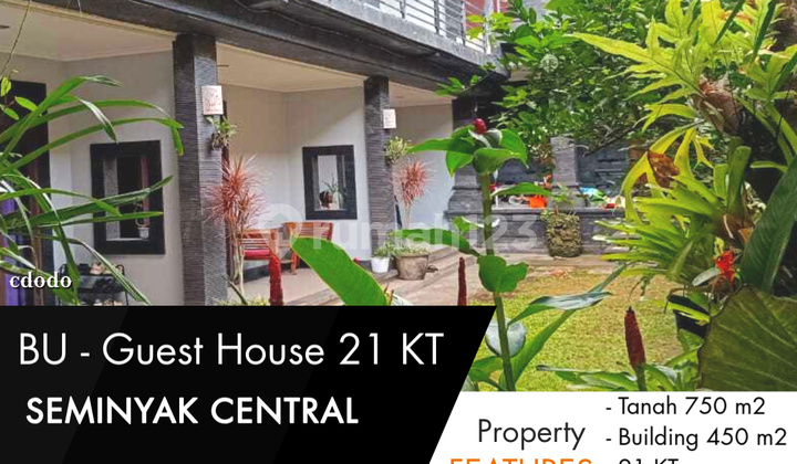 Guest house murah dijual BU di seminyak bali Guest house murah dijual BU di seminyak bali