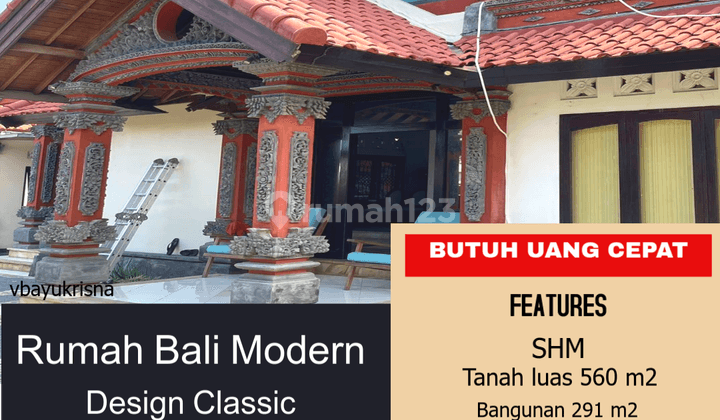 Rumah Bali Murah Dijual Bu di Sukawati Gianyar Bali 1