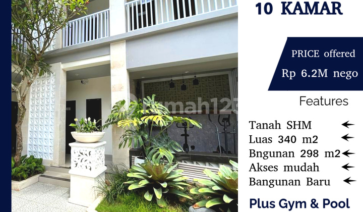 Kos murah di denpasar timur dekat Ubud bali