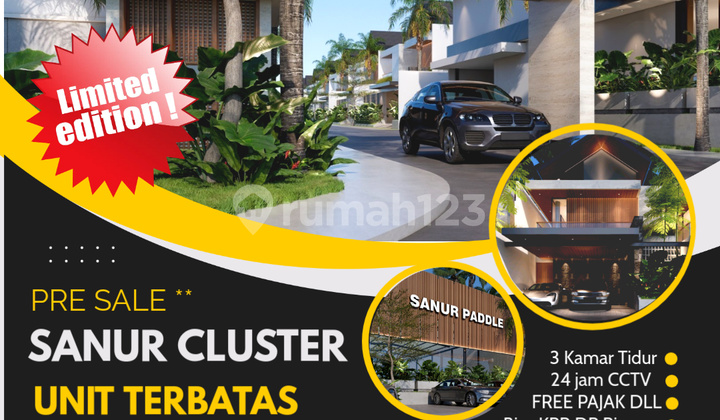 Villa cluster murah di Sanur Bali
