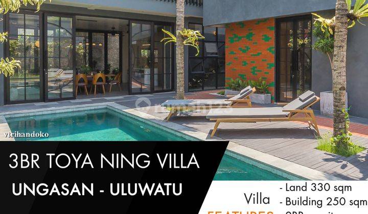 Villa 250 M SHM Jalan Toya Ning Ungasan Badung 1