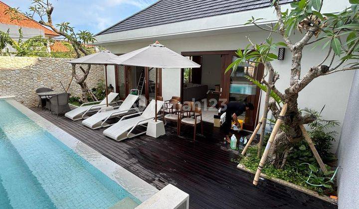 Villa Baru Tropical Style With Ocean View Di Nuansa Kori Jimbaran 2