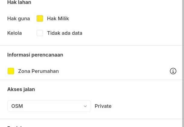 Tanah Murah di Goa Gong Kuta Selatan Badung Bali